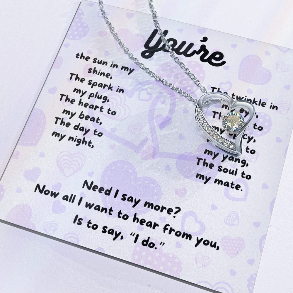 Love - You're the sun - Forever Love Necklace