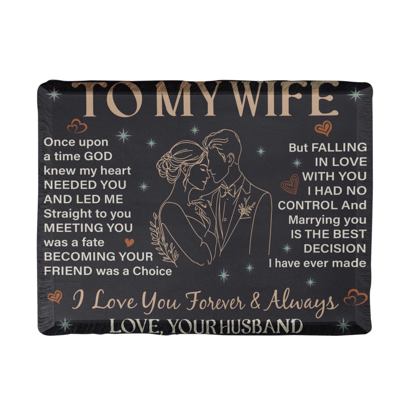 Wife - Once upon a time - Printed Woven Blanket