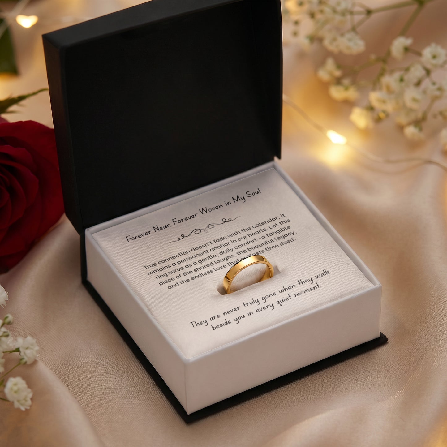 The "Always In My Heart" Memorial Ring for Women