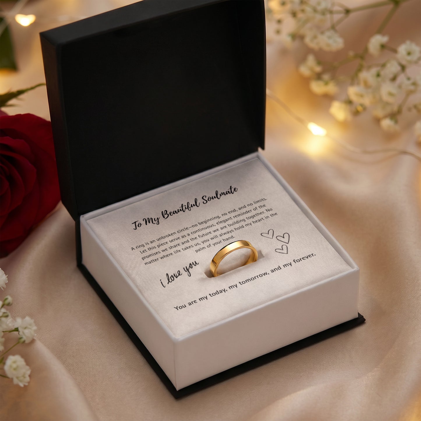 The "Forever Soulmate" Romantic Promise Ring