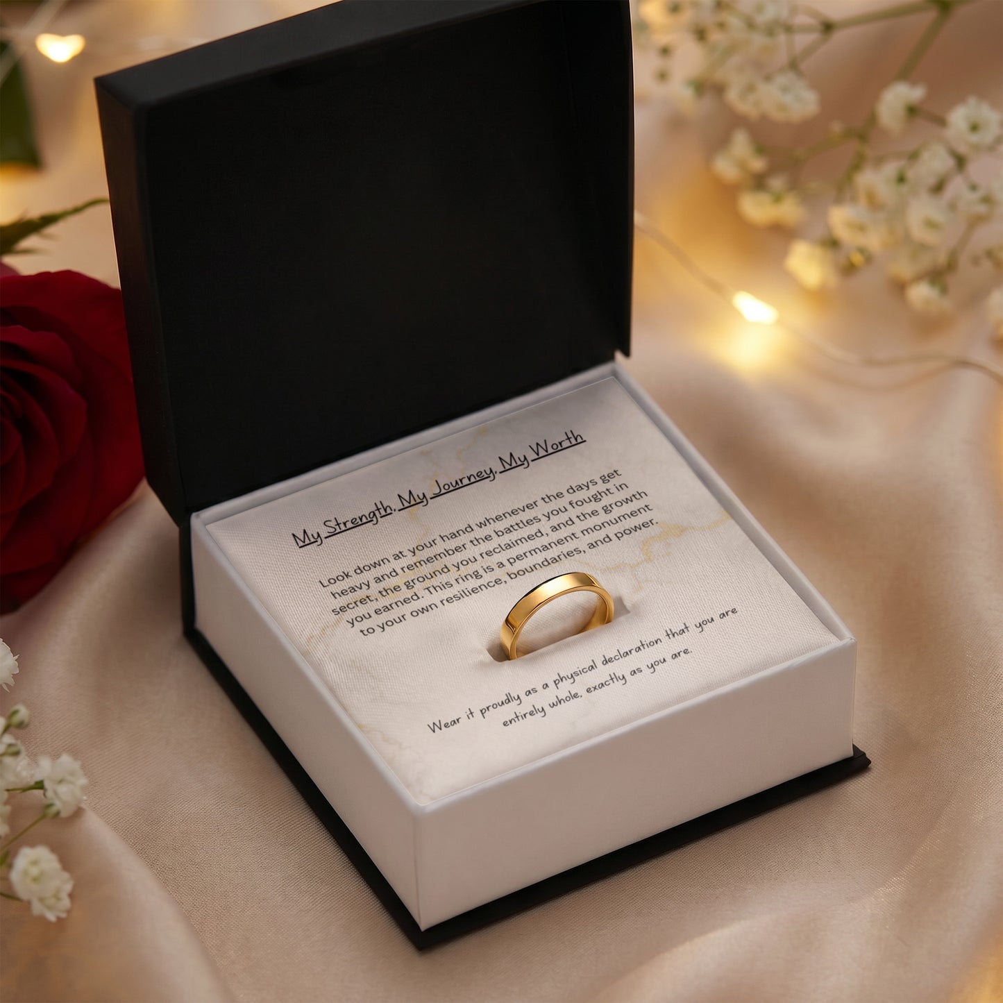 The "Self-Reclamation" Empowerment Ring for Women