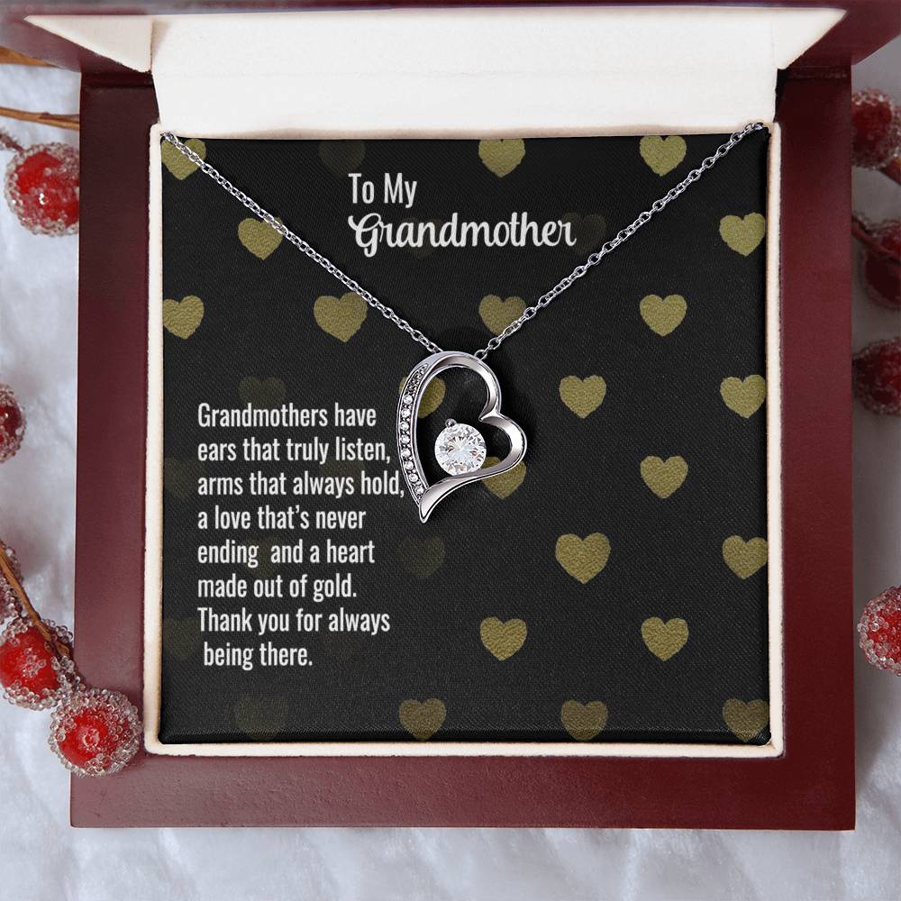 Grandmother - Grandmothers have - Forever Love Necklace