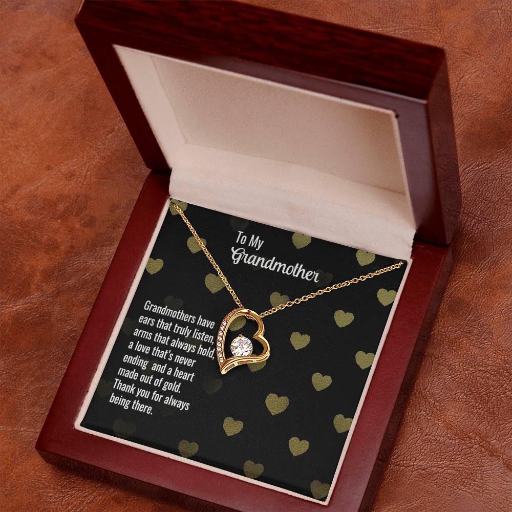 Grandmother - Grandmothers have - Forever Love Necklace