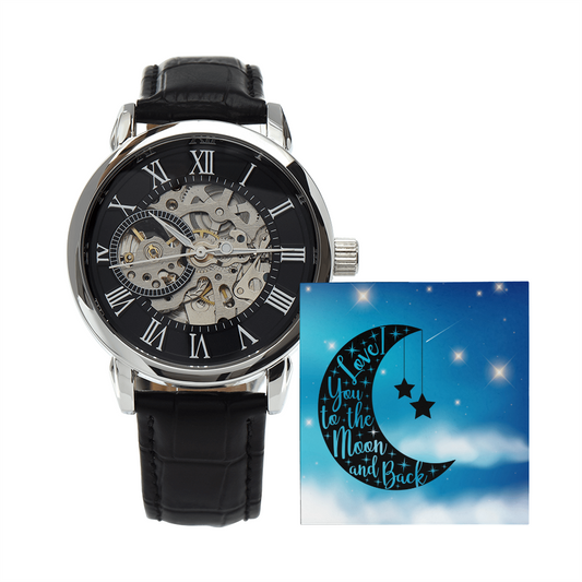 Love - To the moon and back - Openwork Watch