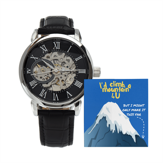 Love - I'd climb a mountain - Openwork Watch