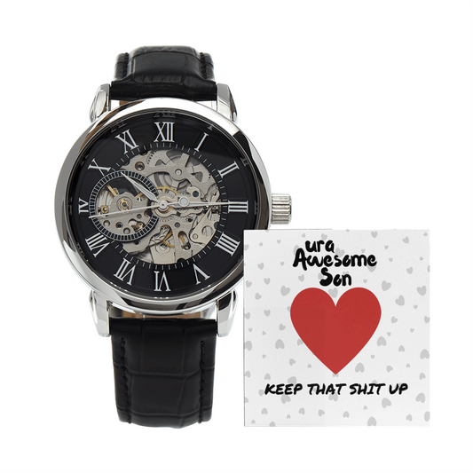 ura Awesome Son - Keep that - Openwork Watch