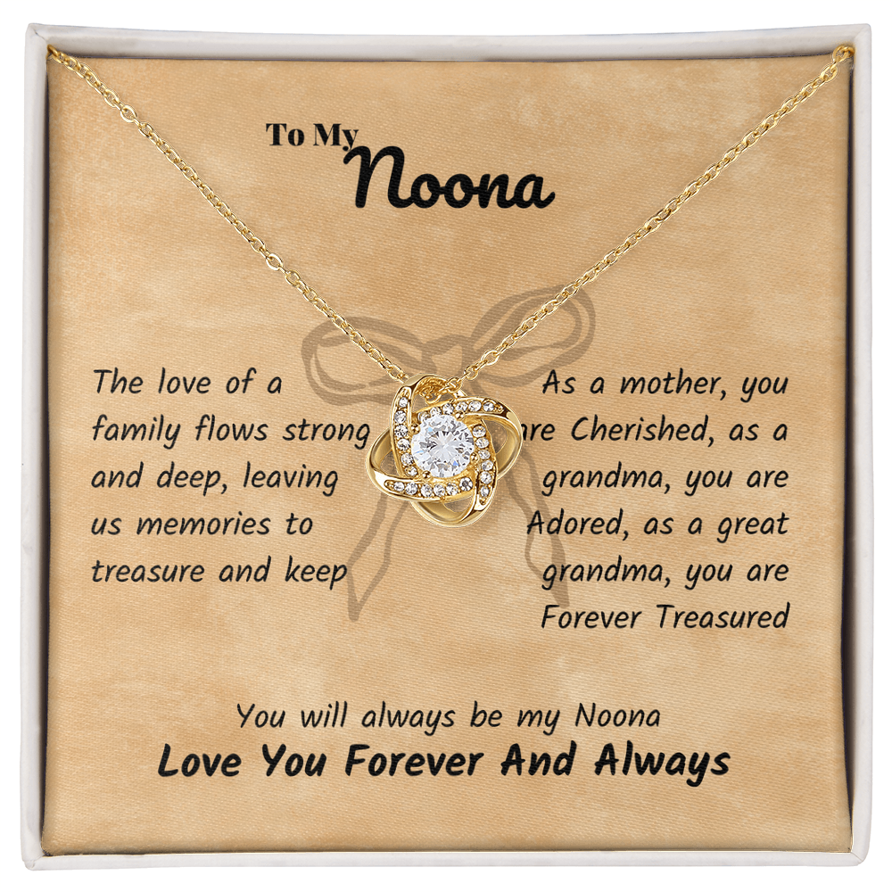 Noona - The love - Love Knot Necklace
