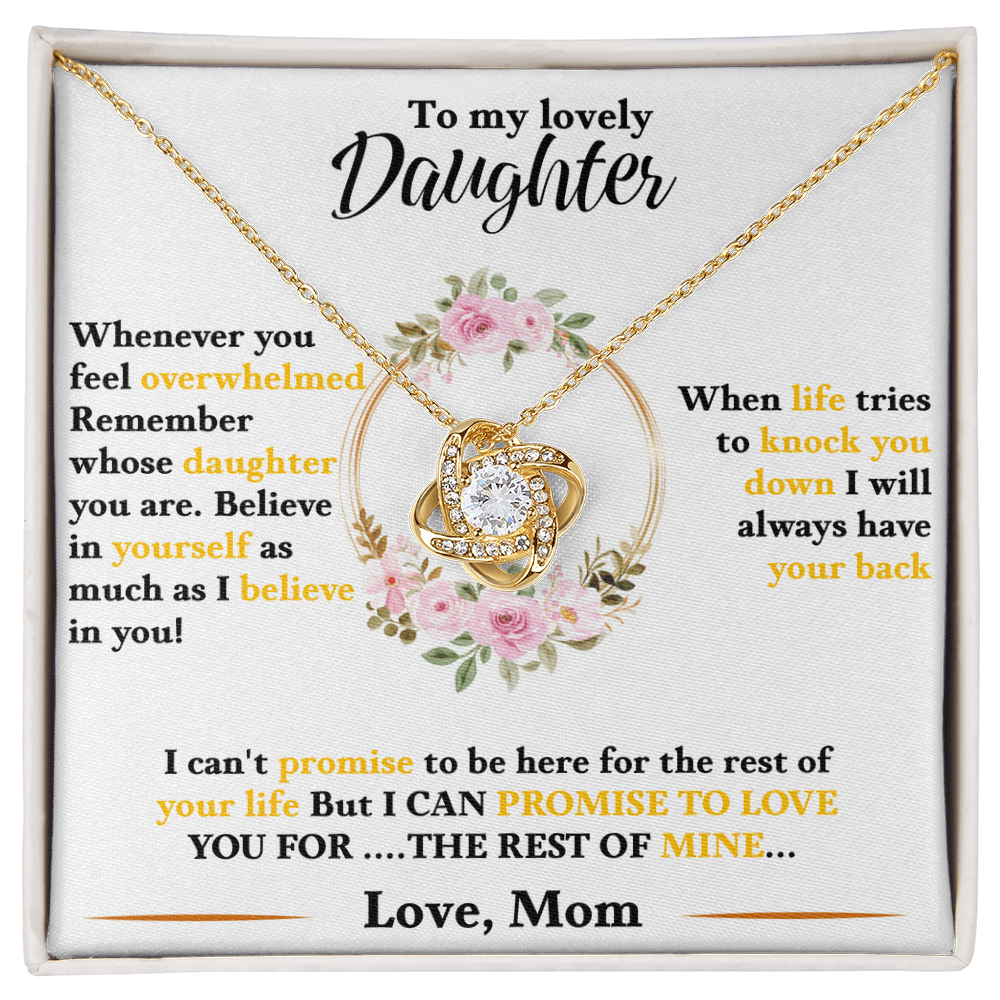 daughter - Whenever - Love Knot Necklace