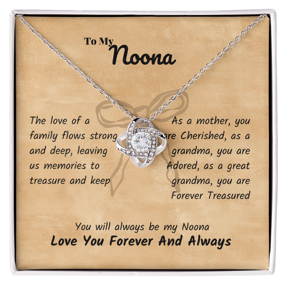 Noona - The love - Love Knot Necklace