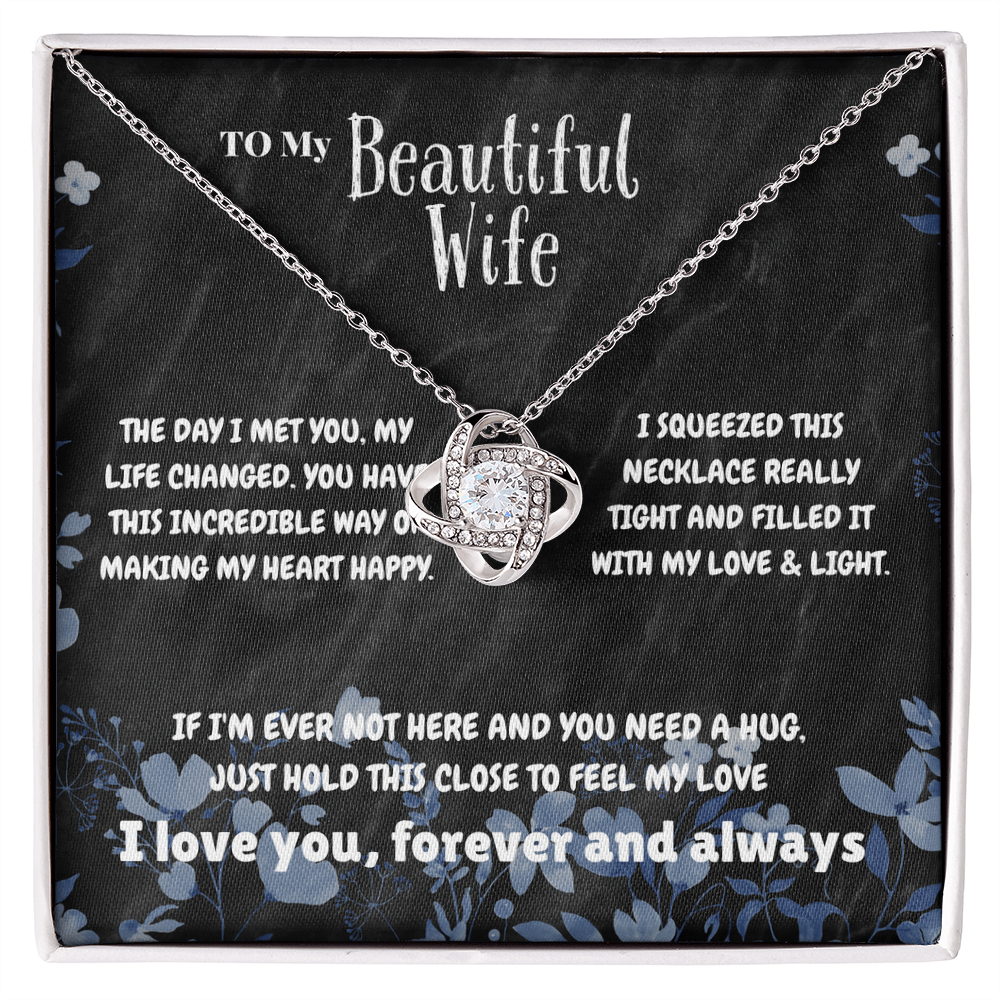 Wife - The day - Love Knot Necklace
