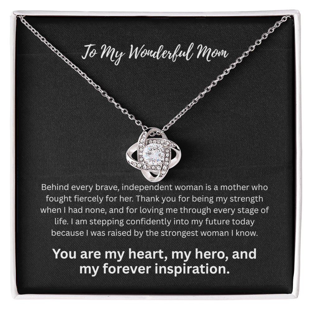 The "Unbreakable Bond" Mother of the Bride Interlocking Knot