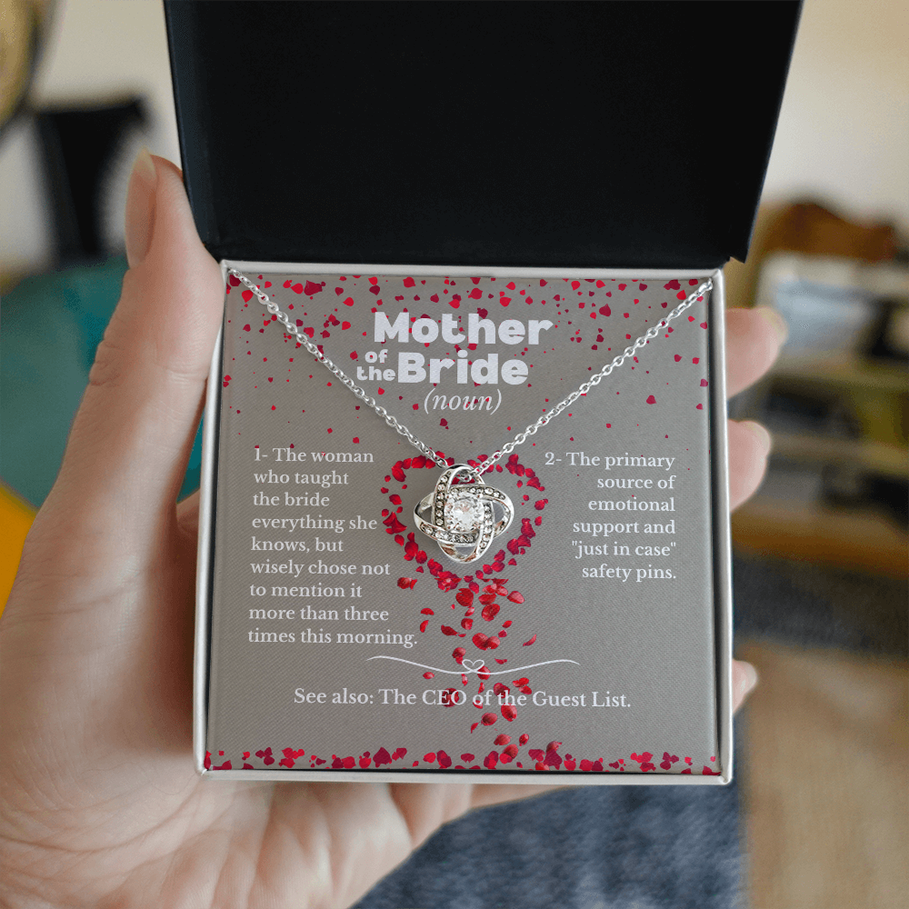 Mother of the Bride - Guest List CEO - Love Knot Necklace