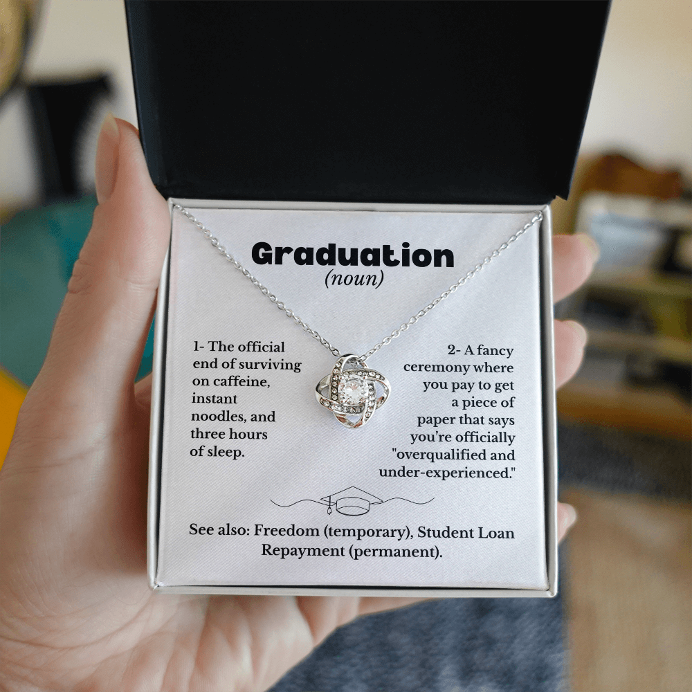 Graduate - Definition - Love Knot Necklace