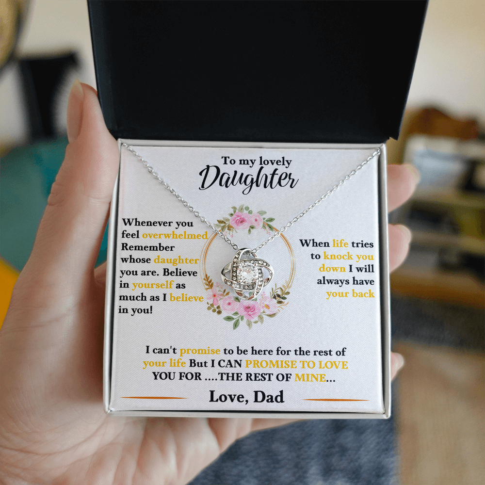 daughter - Whenever - Love Knot Necklace
