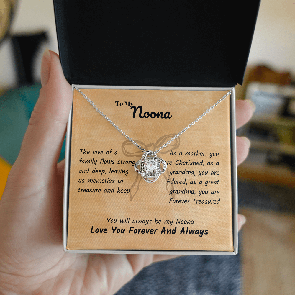Noona - The love - Love Knot Necklace