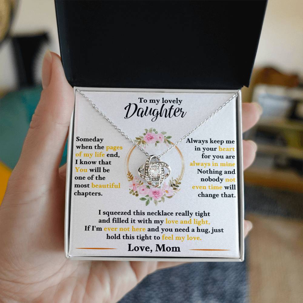 daughter - Someday - Love Knot Necklace