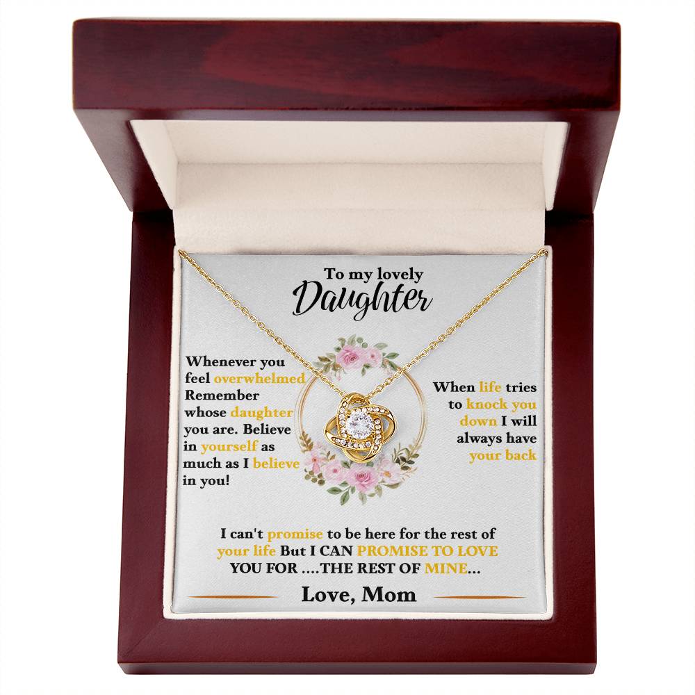 daughter - Whenever - Love Knot Necklace