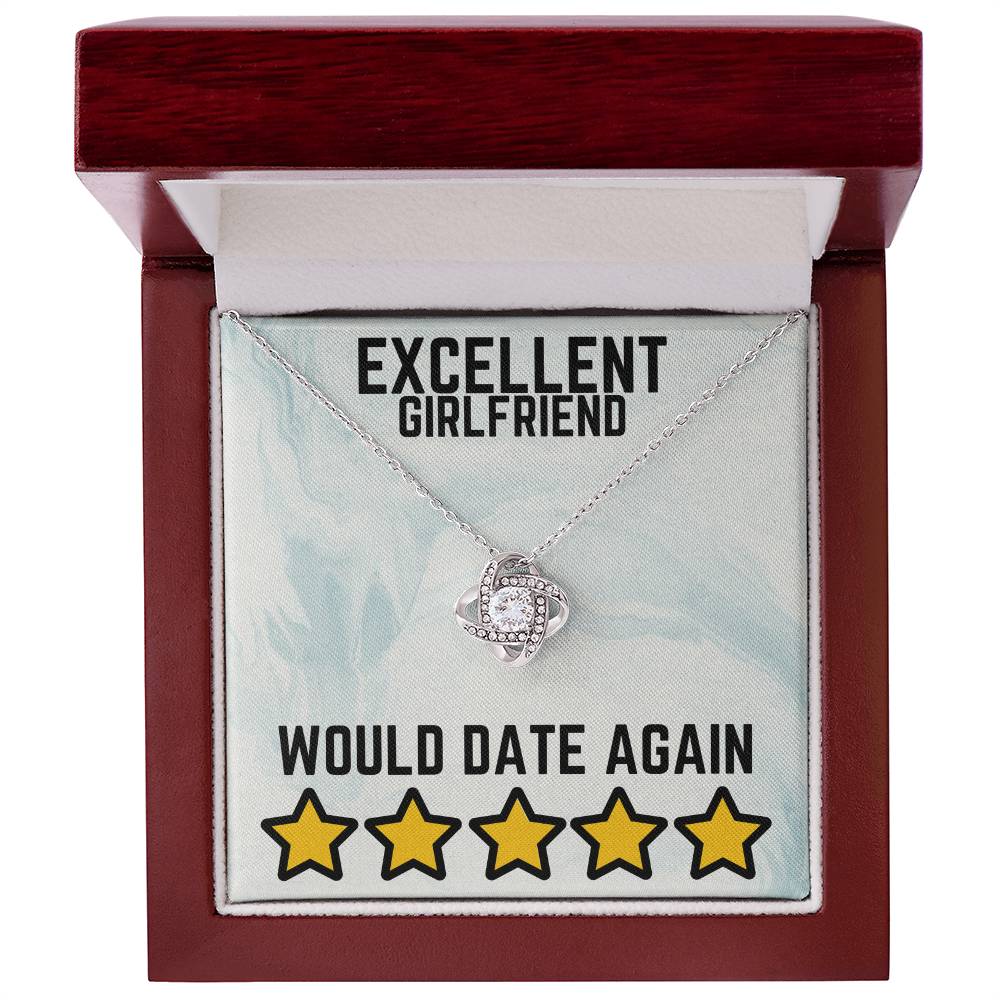 Excellent girlfriend - Would date again - Love Knot Necklace