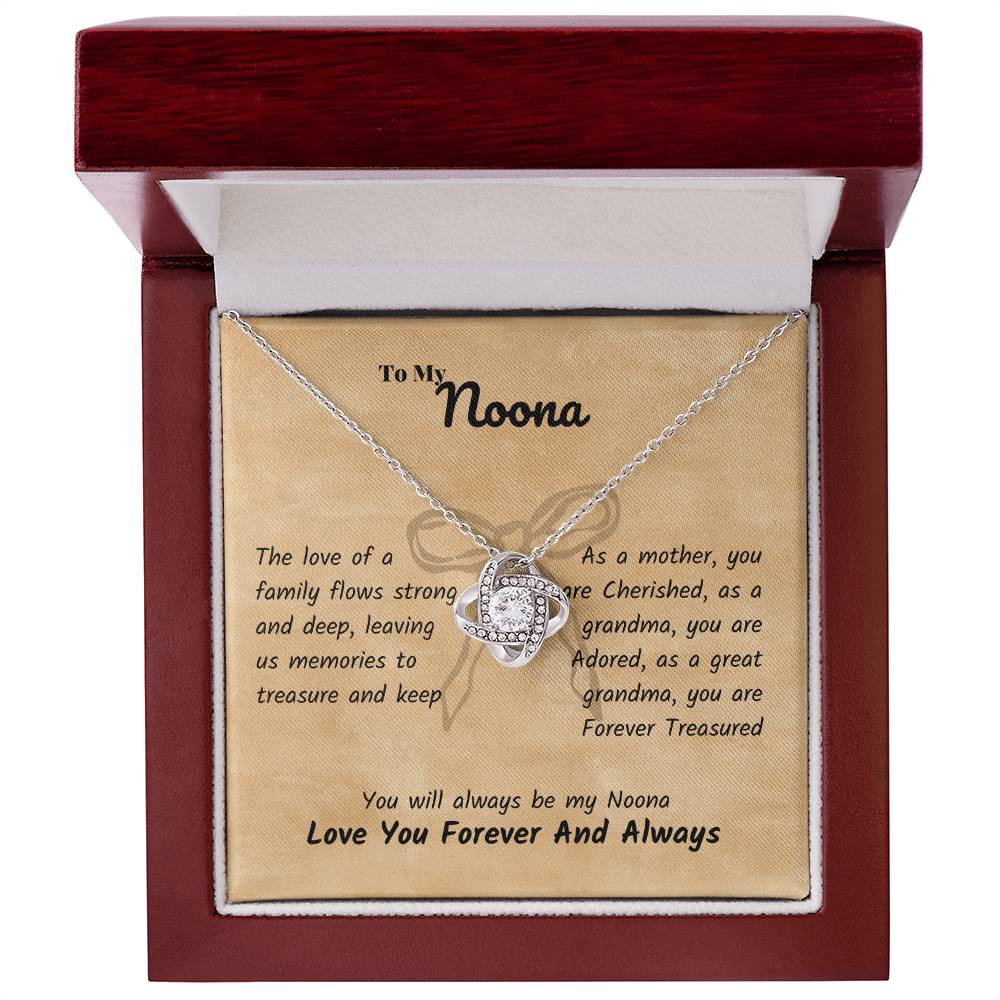 Noona - The love - Love Knot Necklace