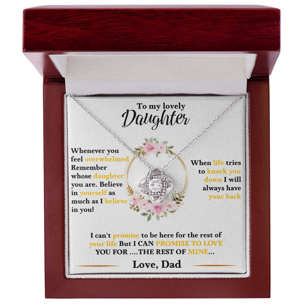 daughter - Whenever - Love Knot Necklace