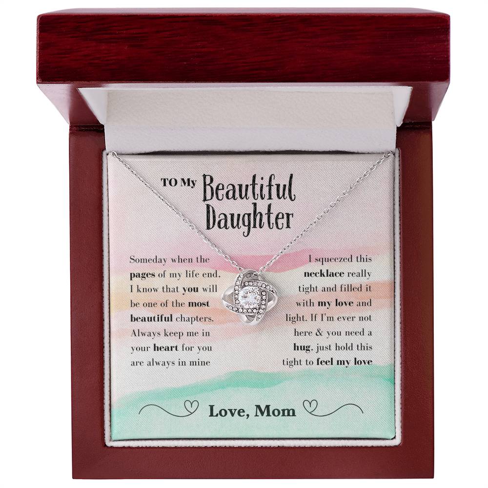 daughter - Someday - Love Knot Necklace