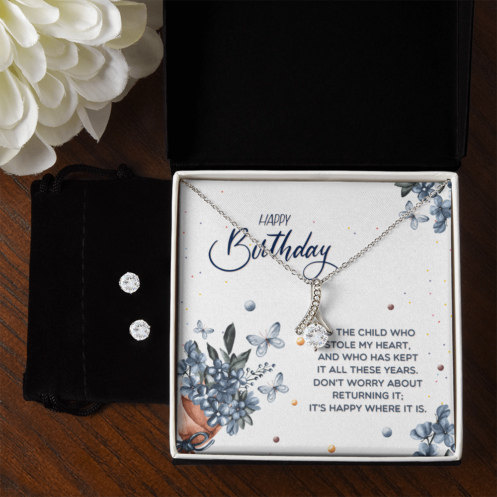 Birthday - To the child - Alluring Beauty Necklace & Earring Set