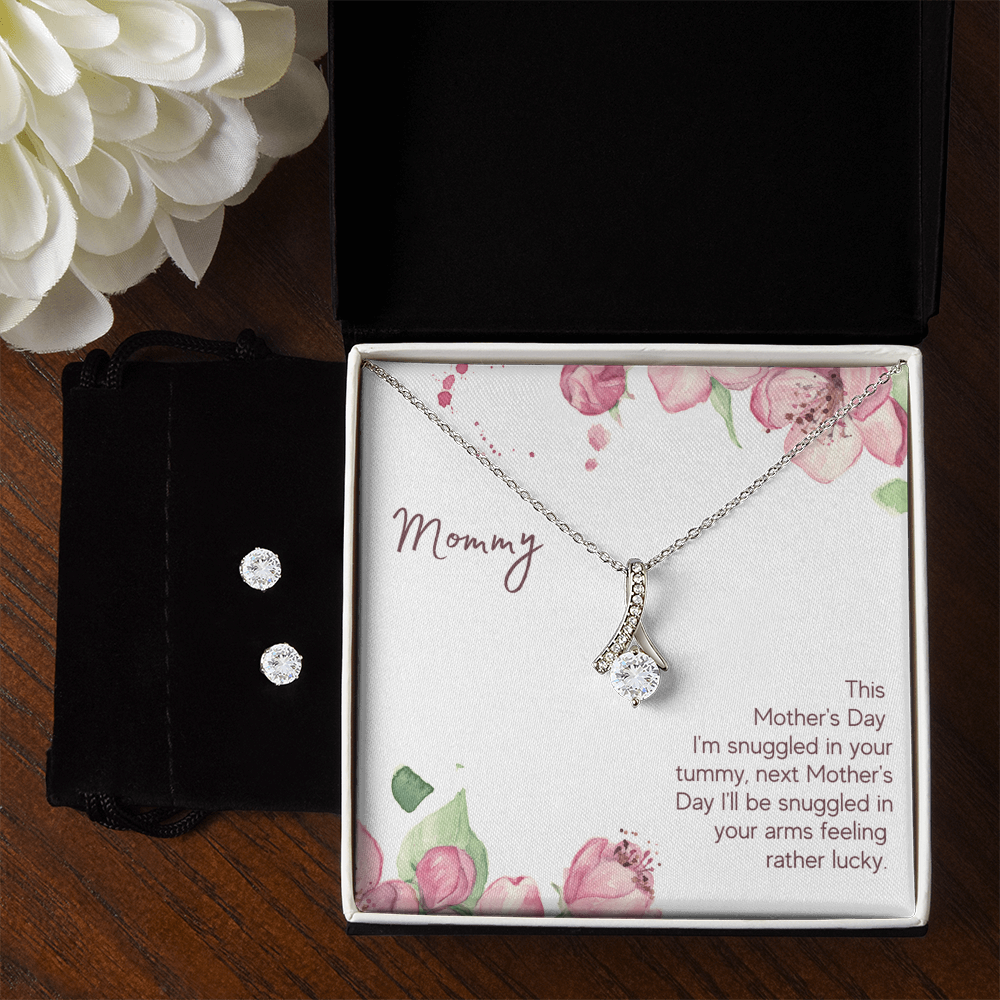 Mother's Day - This Mother's Day - Alluring Beauty Necklace & Earring Set