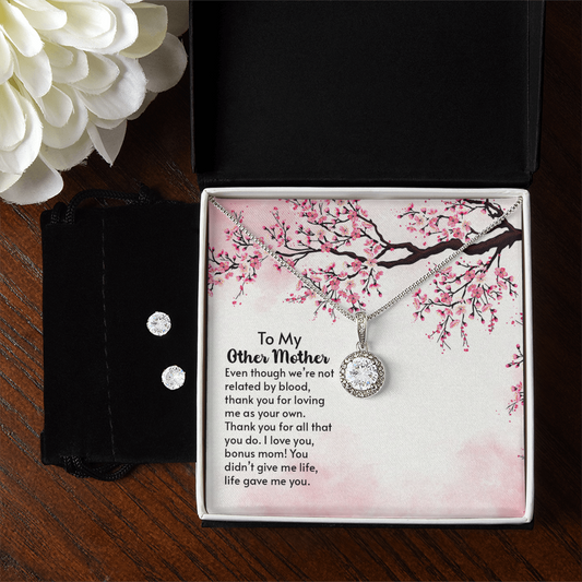 To Other Mother - Even Though - Eternal Hope Necklace & Earring Set