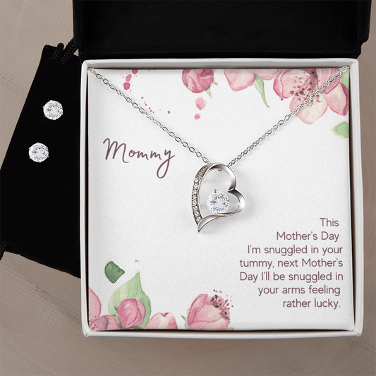Mother's Day - This Mother's Day - Forever Love Necklace & Earring Set