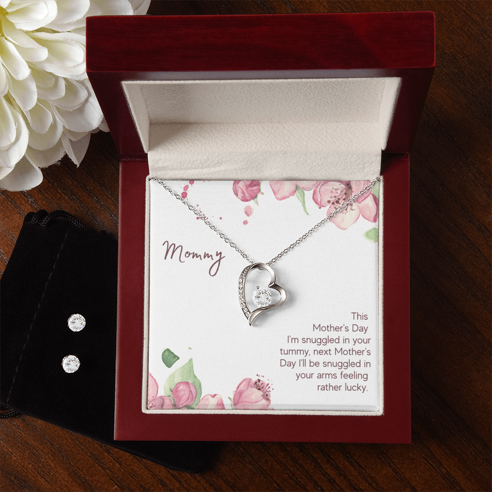 Mother's Day - This Mother's Day - Forever Love Necklace & Earring Set