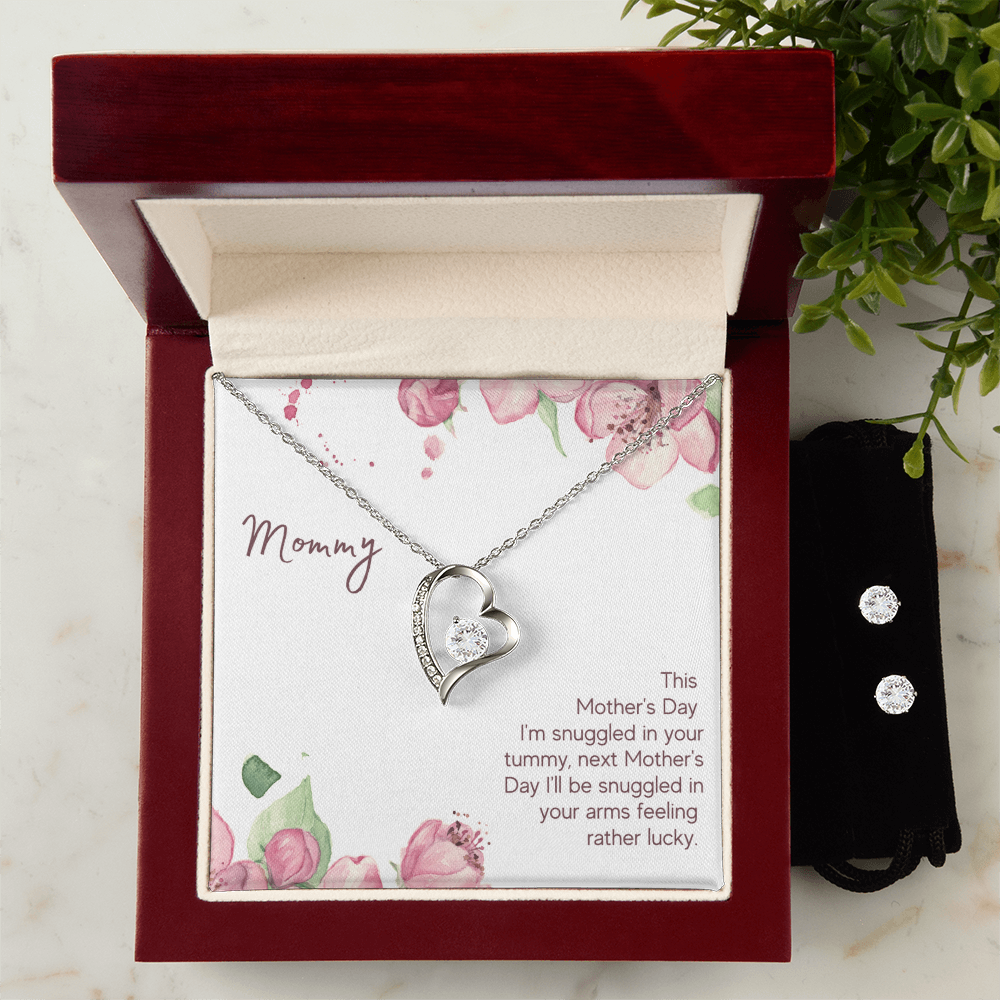 Mother's Day - This Mother's Day - Forever Love Necklace & Earring Set