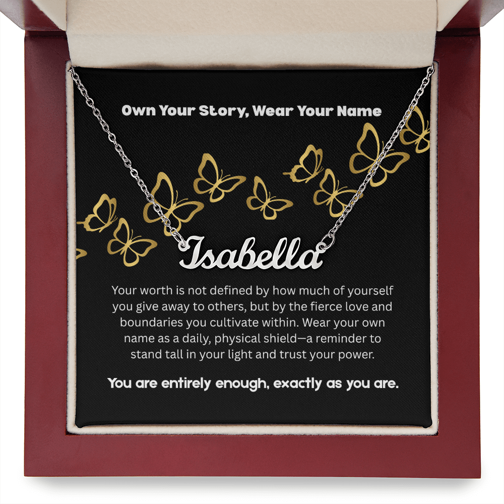 The "Self-Reclamation" Personalized Name Necklace