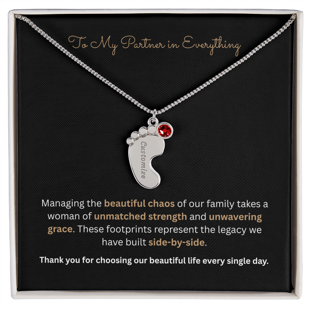 The "Four Corners Vow" 4-Child Family Necklace