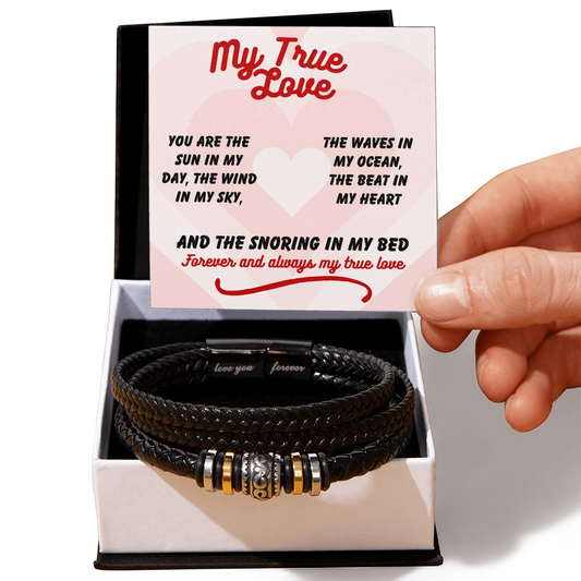 My true love - You are the sun - Love You Forever Bracelet