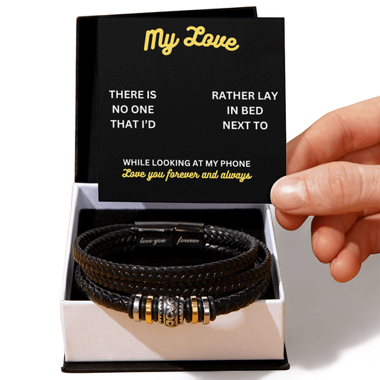 My love - There is no one - Love You Forever Bracelet