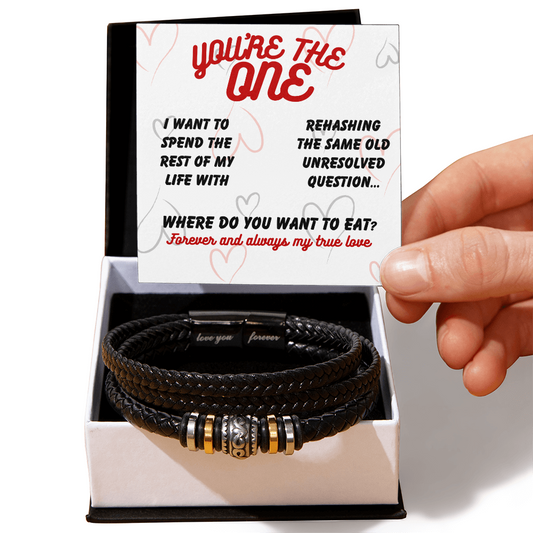 Love - I want to spend - Love You Forever Bracelet