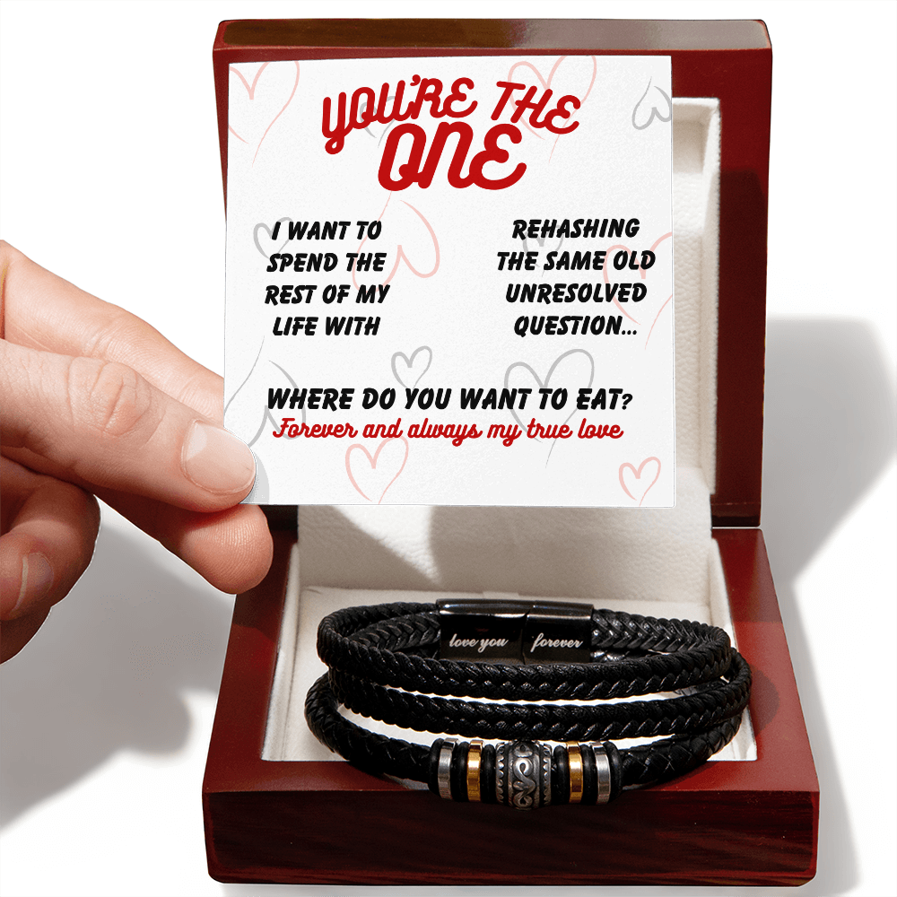 Love - I want to spend - Love You Forever Bracelet