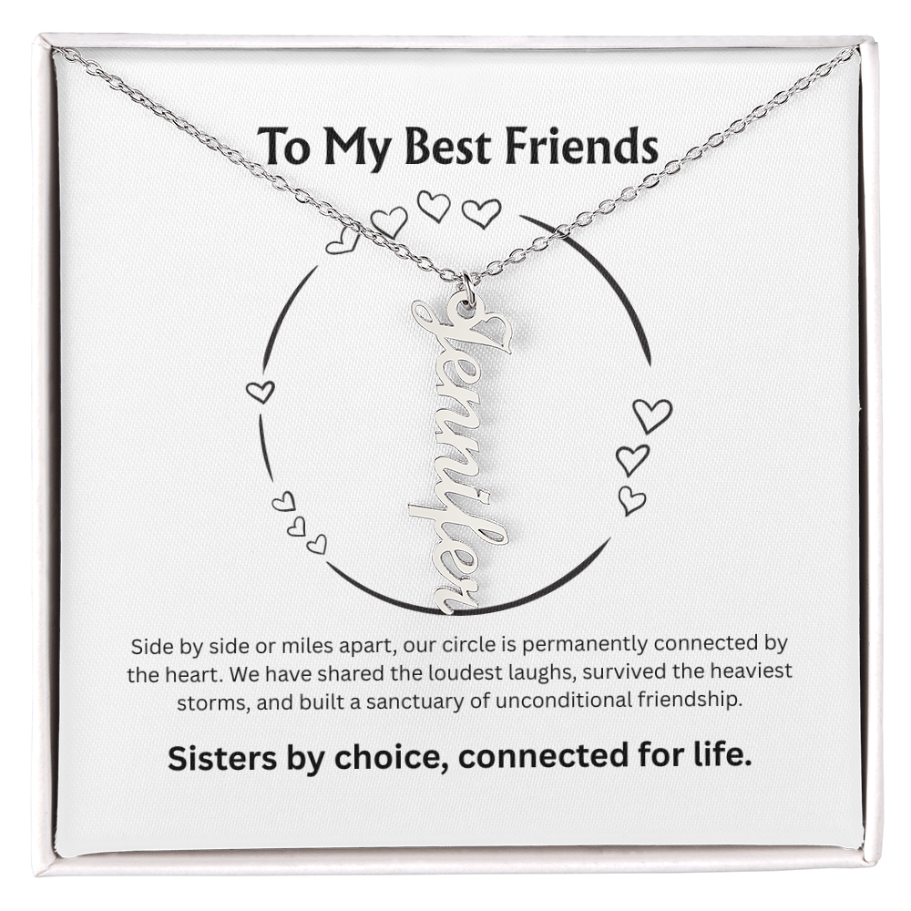 The "Best Friends Pack" Multi-Bar Name Necklace