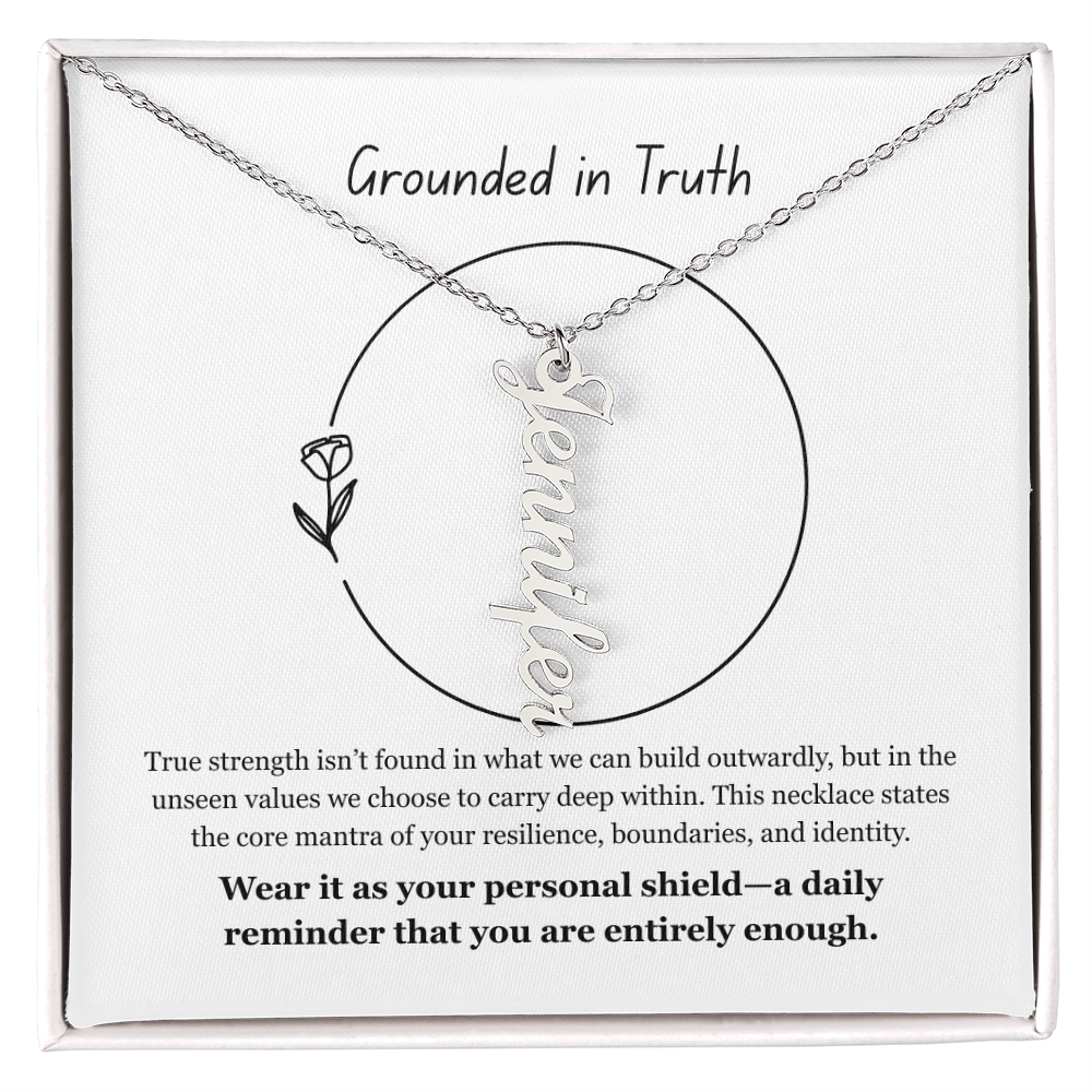 The "Personal Shield" Multi-Bar Affirmation Necklace