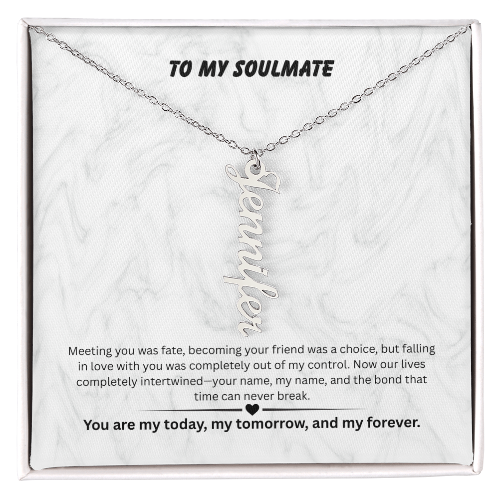 The "Couples Intertwined" Custom Multi-Bar Necklace
