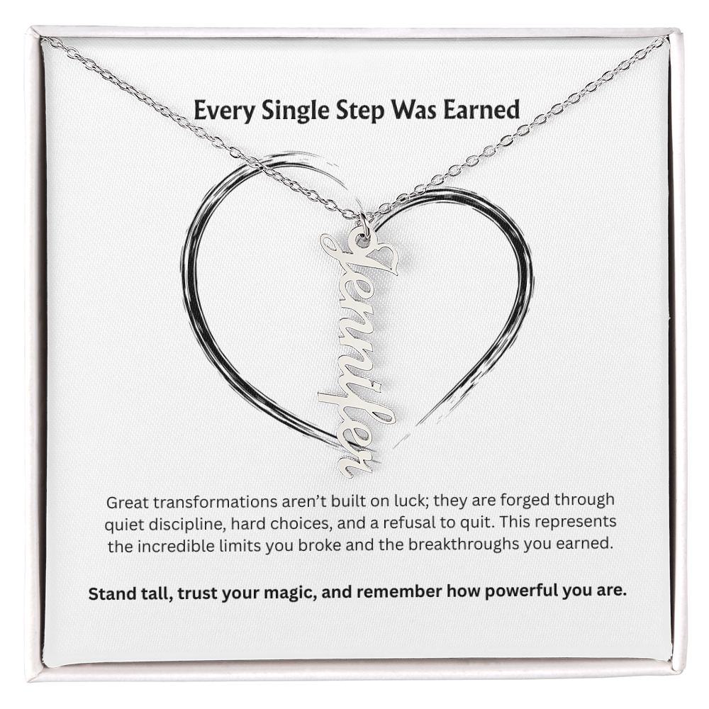 The "Goal Getter" Personalized Multi-Vertical Necklace