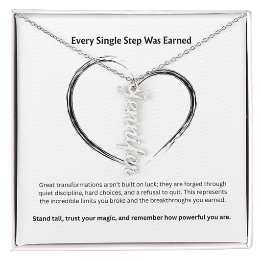 The "Goal Getter" Personalized Multi-Vertical Necklace