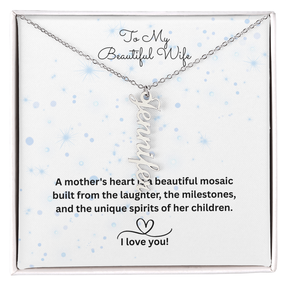 The "Mama's World" Custom Multi-Name Necklace
