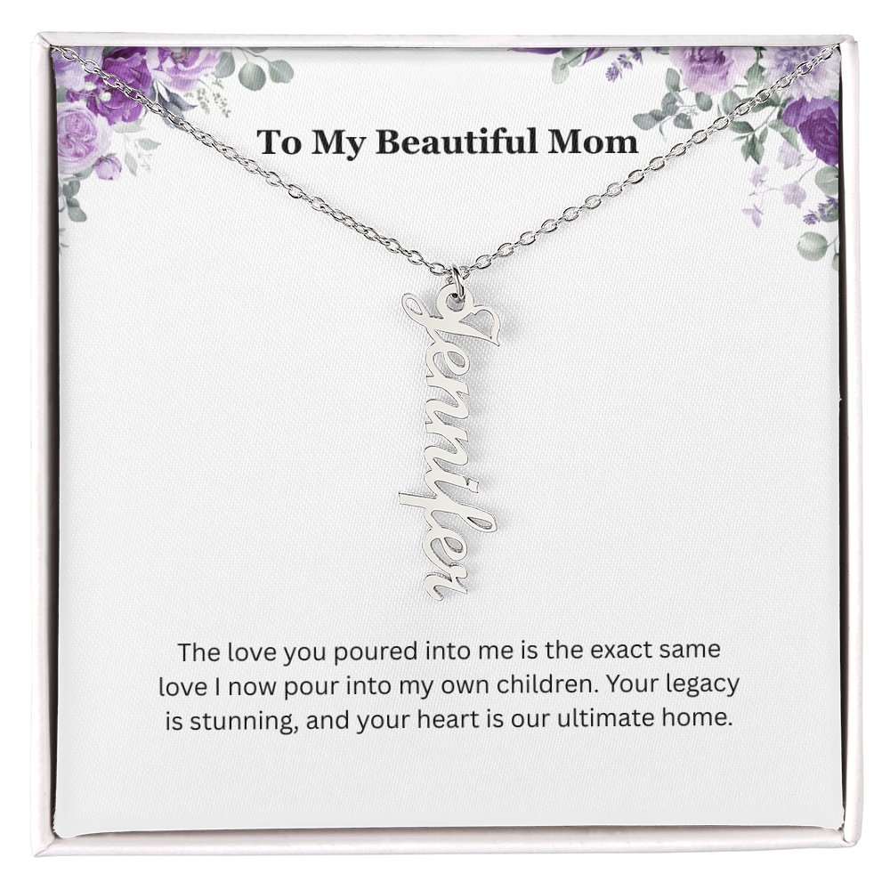 The "Matriarch Legacy" Multi-Name Necklace for Grandma