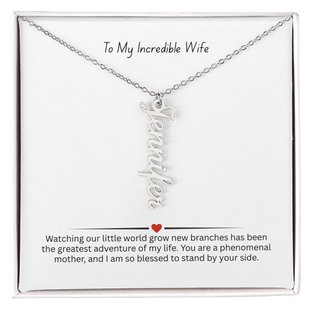 The "Growing Family" Custom Multi-Name Necklace