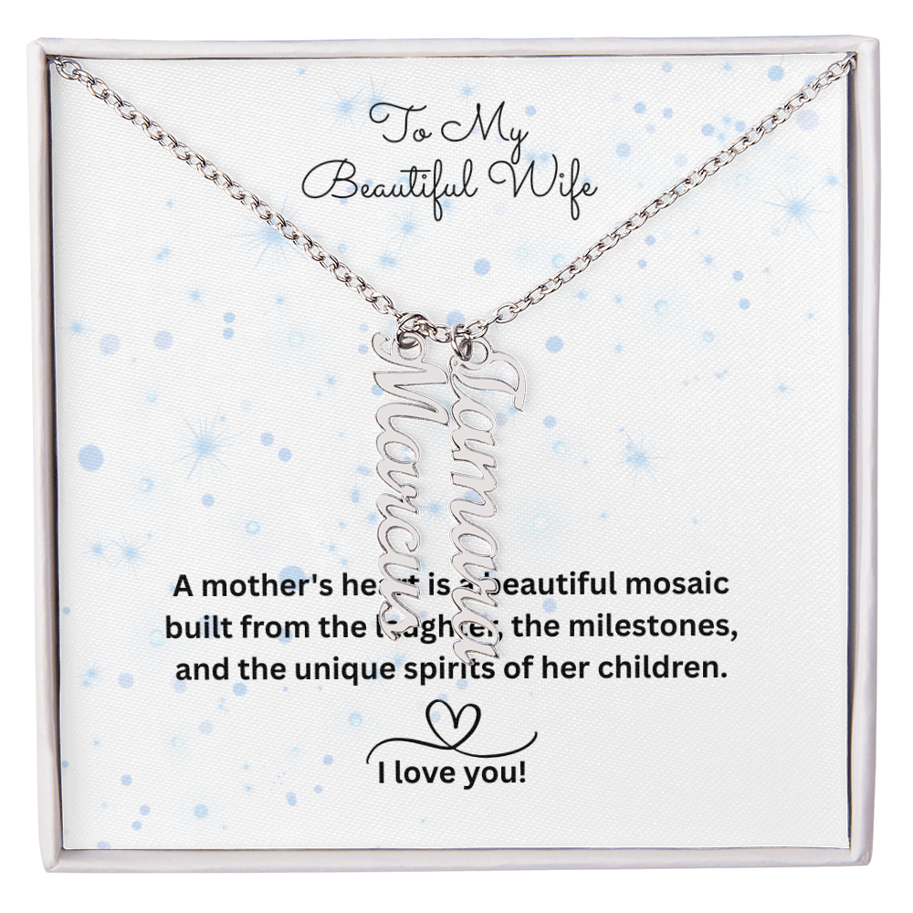 The "Mama's World" Custom Multi-Name Necklace