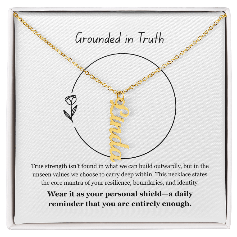 The "Personal Shield" Multi-Bar Affirmation Necklace