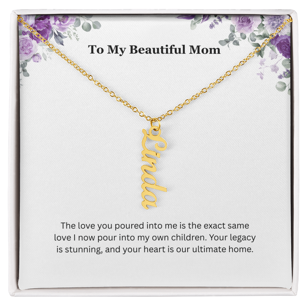 The "Matriarch Legacy" Multi-Name Necklace for Grandma