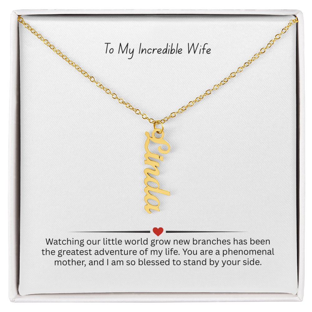 The "Growing Family" Custom Multi-Name Necklace