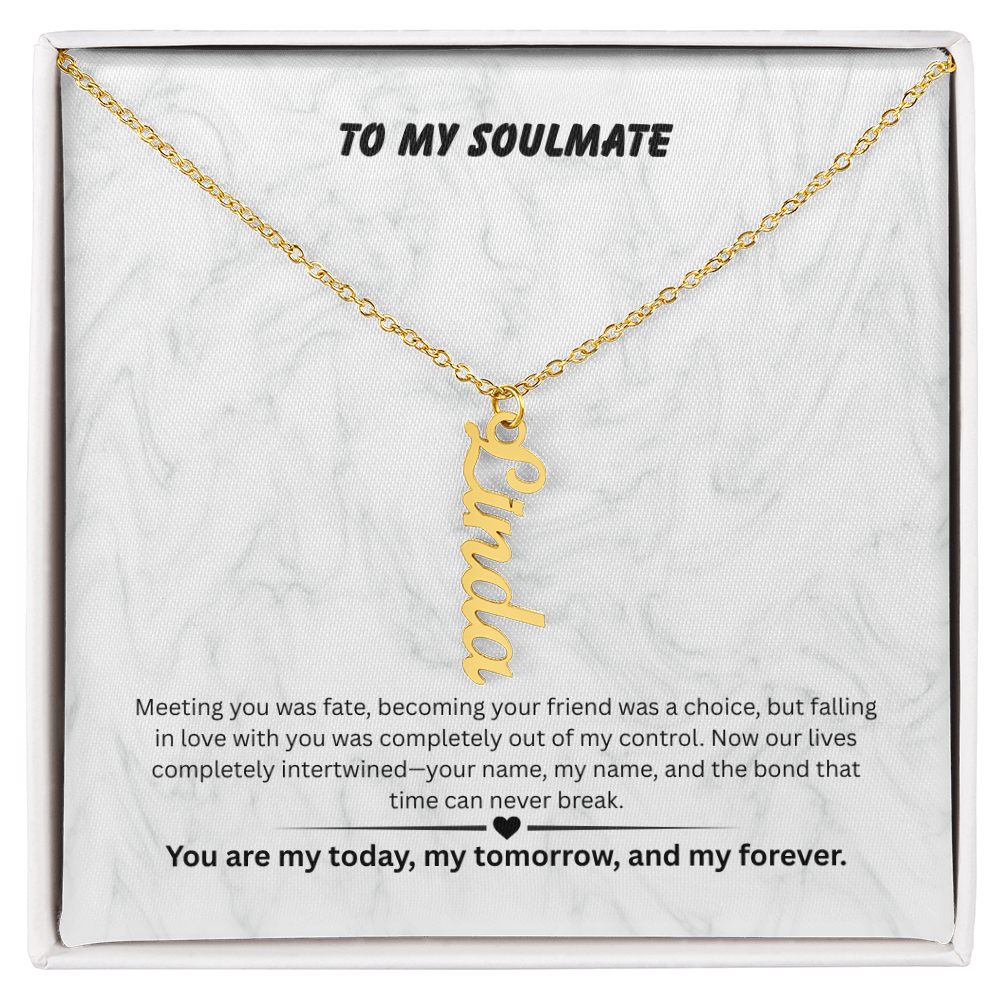 The "Couples Intertwined" Custom Multi-Bar Necklace